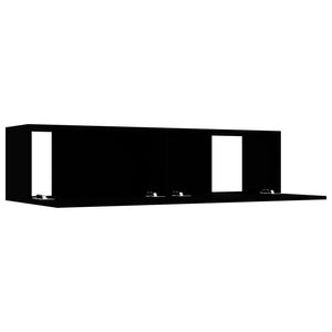 Galleria Design TV Cabinet Black 120x30x30 cm Engineered Wood