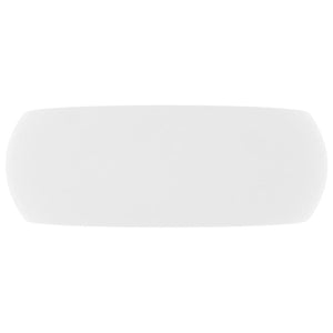 Galleria Design Luxury Wash Basin Round Matt White 40x15 cm Ceramic