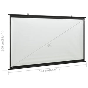 Galleria Design Projection Screen 72" 16:9