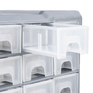 Galleria Design Multi-drawer Organiser with 64 Drawers 52x16x37.5 cm