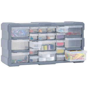Galleria Design Multi-drawer Organiser with 22 Drawers 49x16x25.5 cm