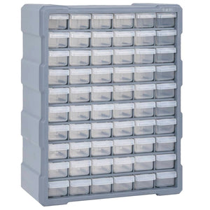 Galleria Design Multi-drawer Organiser with 60 Drawers 38x16x47.5 cm