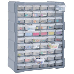 Galleria Design Multi-drawer Organiser with 60 Drawers 38x16x47.5 cm