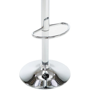 Galleria Design Bar Stools 2 pcs Black Faux Leather