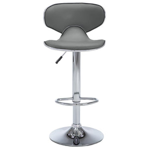 Galleria Design Bar Stools 2 pcs Black Faux Leather