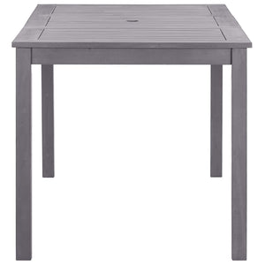 Galleria Design Garden Table Grey Wash 140x80x74 cm Solid Acacia Wood