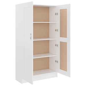 Galleria Design Book Cabinet White 82.5x30.5x150 cm Engineered Wood