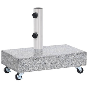 Galleria Design Umbrella Base Light Grey 45x25x8.3 cm Granite