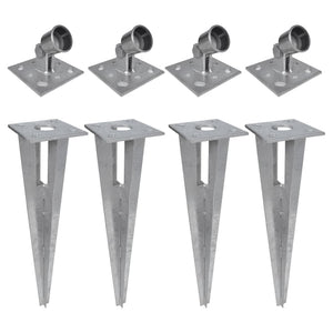 Galleria Design Strive Post Spikes 4 pcs Steel