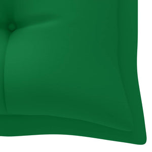 Galleria Design Garden Bench Cushion Green 180x50x7 cm Oxford Fabric
