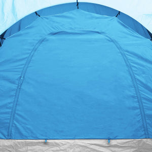 Galleria Design Camping Tent 6 Persons Blue and Light Blue