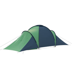 Galleria Design Camping Tent 6 Persons Blue and Green