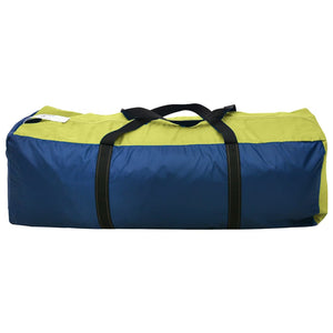 Galleria Design Camping Tent 6 Persons Blue and Yellow