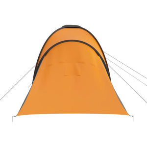 Galleria Design Camping Tent 6 Persons Grey and Orange