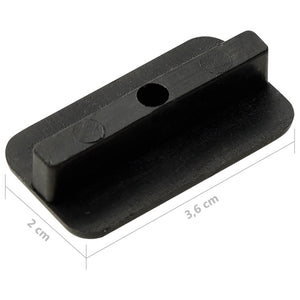 Galleria Design Decking Clips with Screws 200pcs Plastic and Stainless Steel304