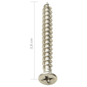 Galleria Design Decking Clips with Screws 200pcs Plastic and Stainless Steel304