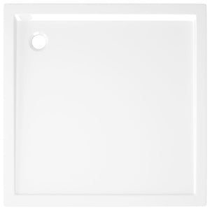 Galleria Design Rectangular ABS Shower Base Tray White 80x90 cm