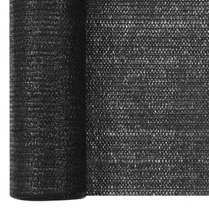 Galleria Design Privacy Net Black 1.5x25 m HDPE 75 g/m²