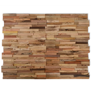 Galleria Design Wall Cladding Panels 10 pcs 1.03 m² Recycled Teak Wood