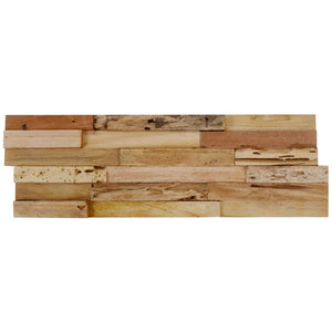 Galleria Design Wall Cladding Panels 10 pcs 1.03 m² Recycled Teak Wood