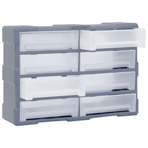 Galleria Design Multi-drawer Organiser with 8 Big Drawers 52x16x37 cm