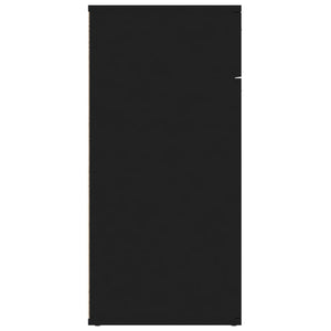 Galleria Design Sideboard Black 80x36x75 cm Engineered Wood