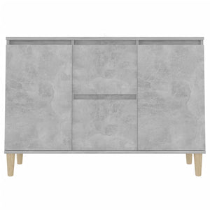 Galleria Design Sideboard Concrete Grey 101x35x70 cm Engineered Wood