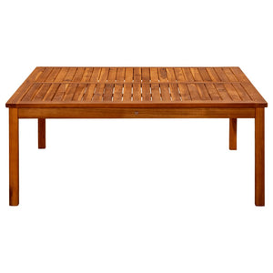 Galleria Design Garden Coffee Table 110x110x45 cm Solid Acacia Wood