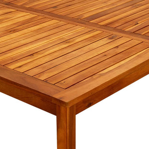 Galleria Design Garden Coffee Table 110x110x45 cm Solid Acacia Wood
