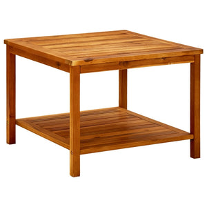 Galleria Design Coffee Table 60x60x45 cm Solid Acacia Wood