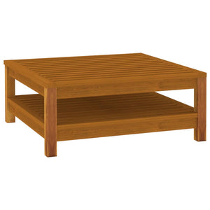 Galleria Design 3 Piece Garden Lounge Set with Dark Grey Cushions Acacia Wood