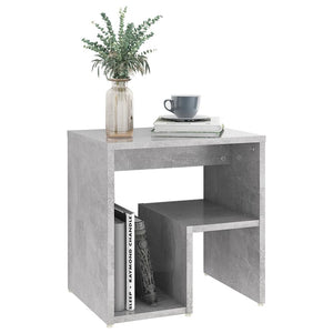 Galleria Design Bed Cabinets 2 pcs Concrete Grey 40x30x40 cm Engineered Wood
