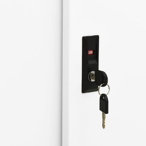 Galleria Design Office Cabinet with Sliding Door Anthracite 90x40x90 cm Steel