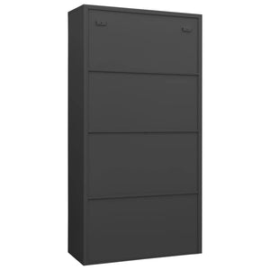 Galleria Design Locker Cabinet Anthracite 90x40x180 cm Steel