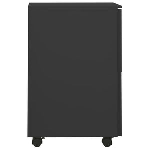 Galleria Design Mobile File Cabinet Anthracite 39x45x67 cm Steel