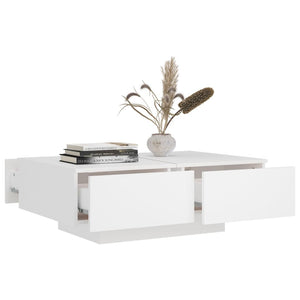 Galleria Design Coffee Table White 90x60x31 cm Engineered Wood