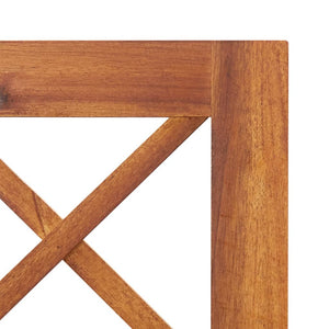 Galleria Design Raised Bed with Trellis 85x38x150 cm Solid Acacia Wood