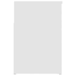 Galleria Design Shoe Bench White 80x30x45 cm Engineered Wood