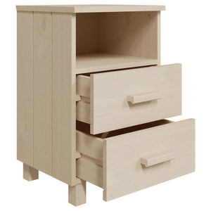 Galleria Design Bedside Cabinet HAMAR Honey Brown 40x35x62 cm Solid Wood Pine