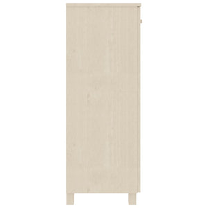 Galleria Design Shoe Cabinet HAMAR Honey Brown 85x40x108 cm Solid Wood Pine