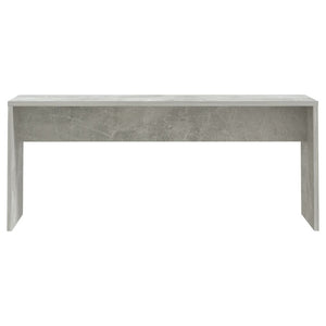 Galleria Design 3 Piece Dining Set Black Engineered Wood