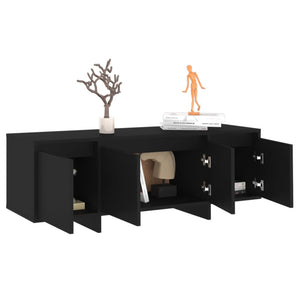 Galleria Design TV Cabinet Black 120x30x40.5 cm Engineered Wood