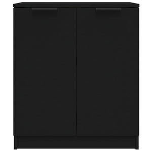 Galleria Design Sideboards 2 pcs Black 60x30x70 cm Engineered Wood