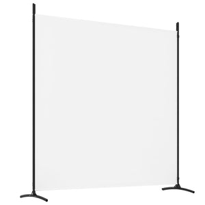 Galleria Design 4-Panel Room Divider White 698x180 cm Fabric