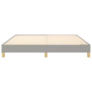Galleria Design Bed Frame without Mattress Cream 180x200 cm Super King Fabric
