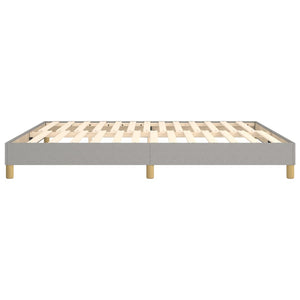 Galleria Design Bed Frame without Mattress Cream 180x200 cm Super King Fabric