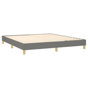 Galleria Design Bed Frame without Mattress Cream 180x200 cm Super King Fabric