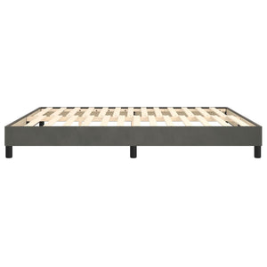 Galleria Design Bed Frame without Mattress Light Grey 180x200 cm Super King Velvet