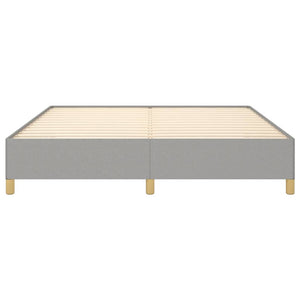 Galleria Design Bed Frame without Mattress Cream 180x200 cm Super King Fabric