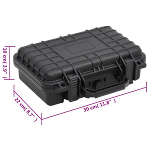 Galleria Design Portable Flight Case Black 30x22x10 cm PP